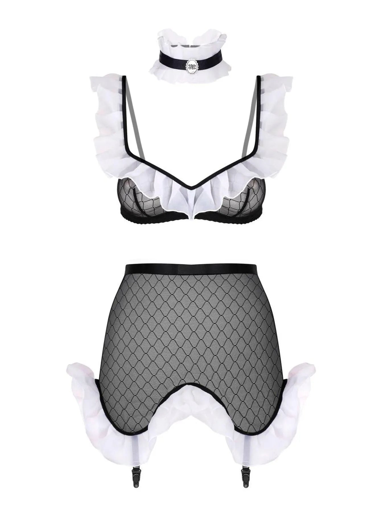 French Maid  Lingerie Set