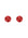 Red round metal nipple pasties