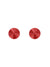 Red round metal nipple pasties