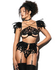 Black Angel Lingerie Set