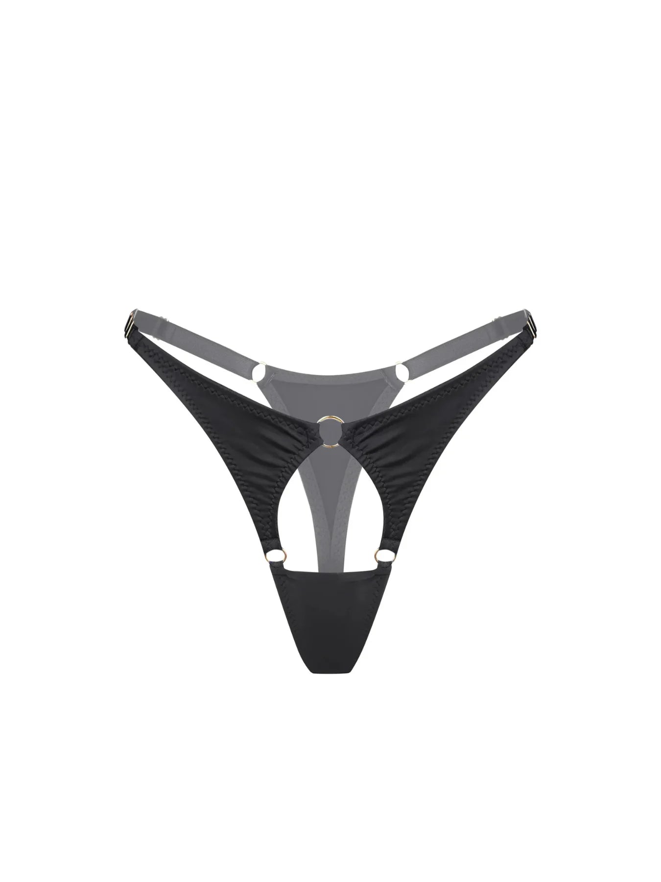 Imure Black Thong
