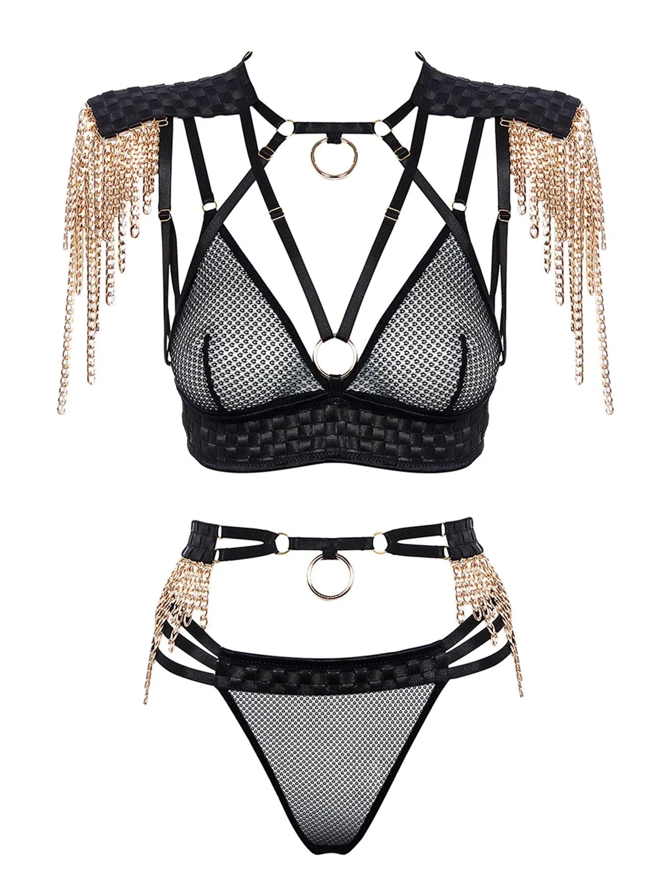 Golden Power Lingerie Set