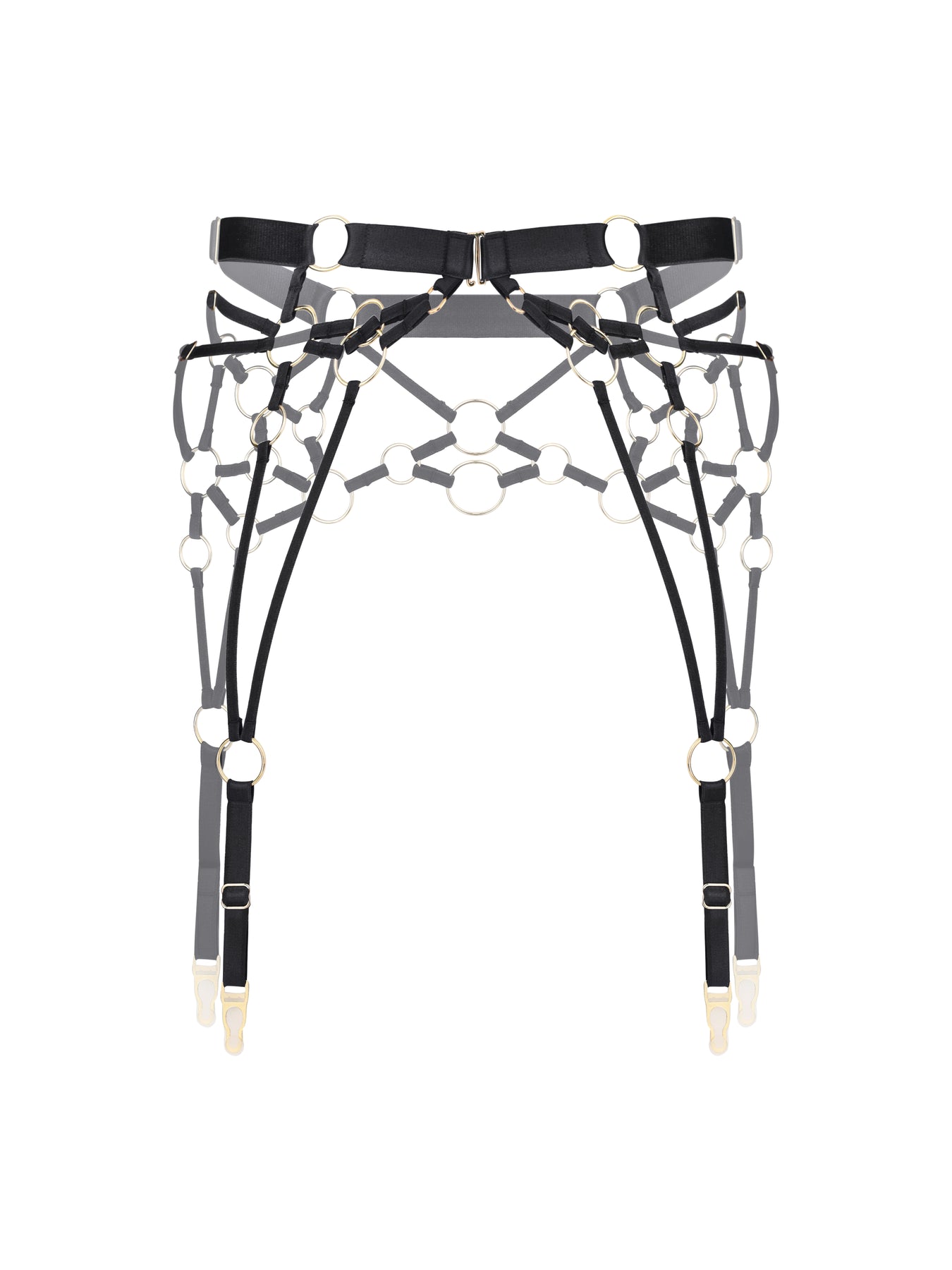 Spark Black Suspender Harness