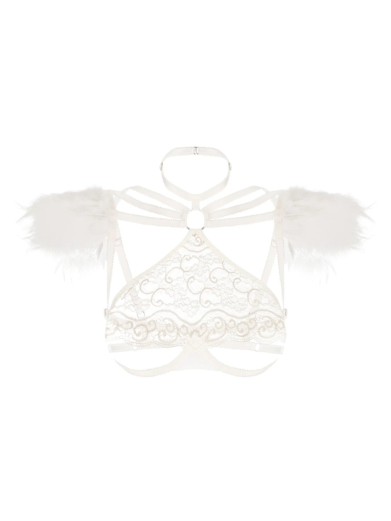WHITE ANGEL BRA