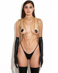 Liora Chain Harness Top