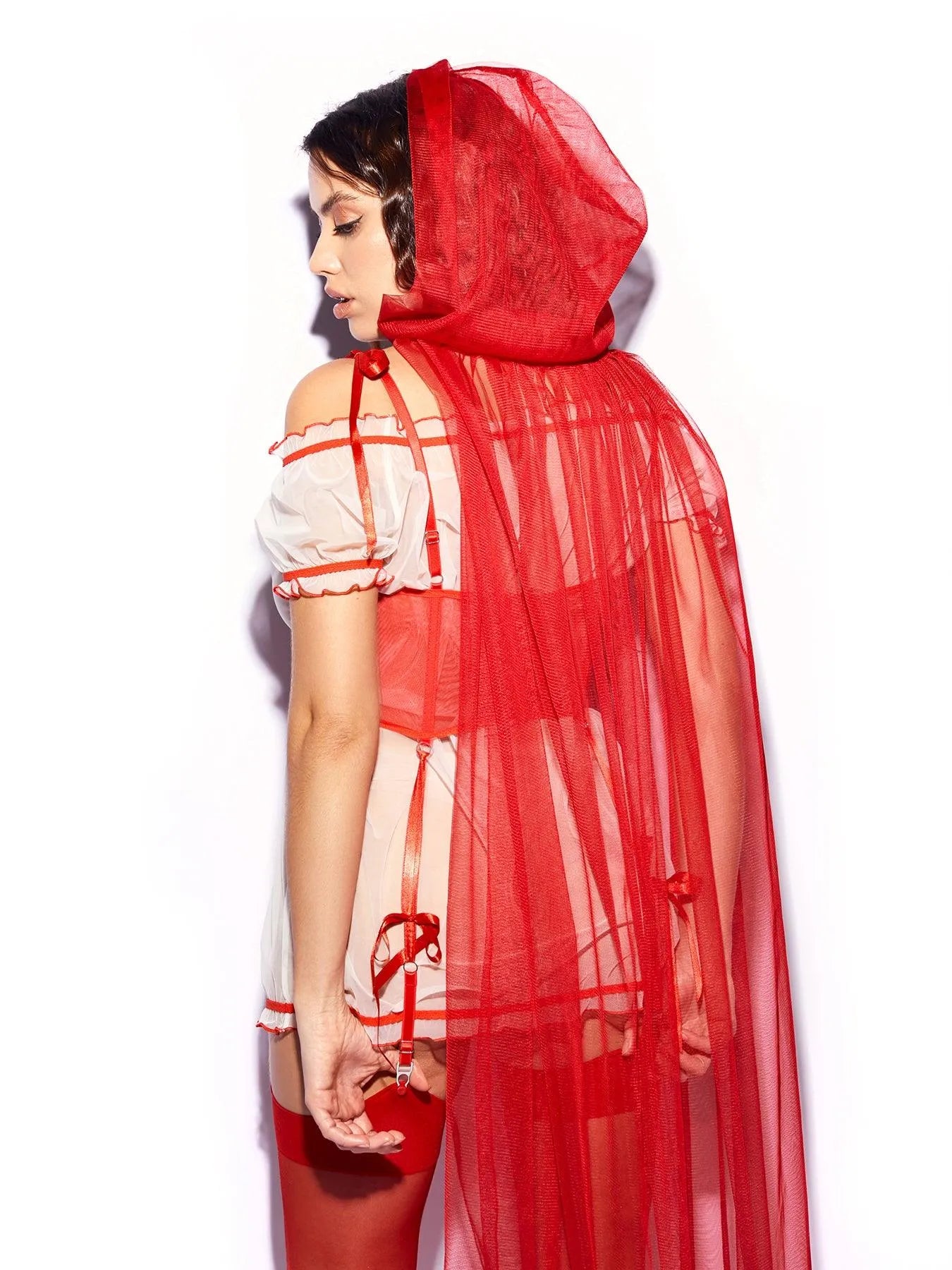 Red Riding Hood Role-playing Lingerie Set