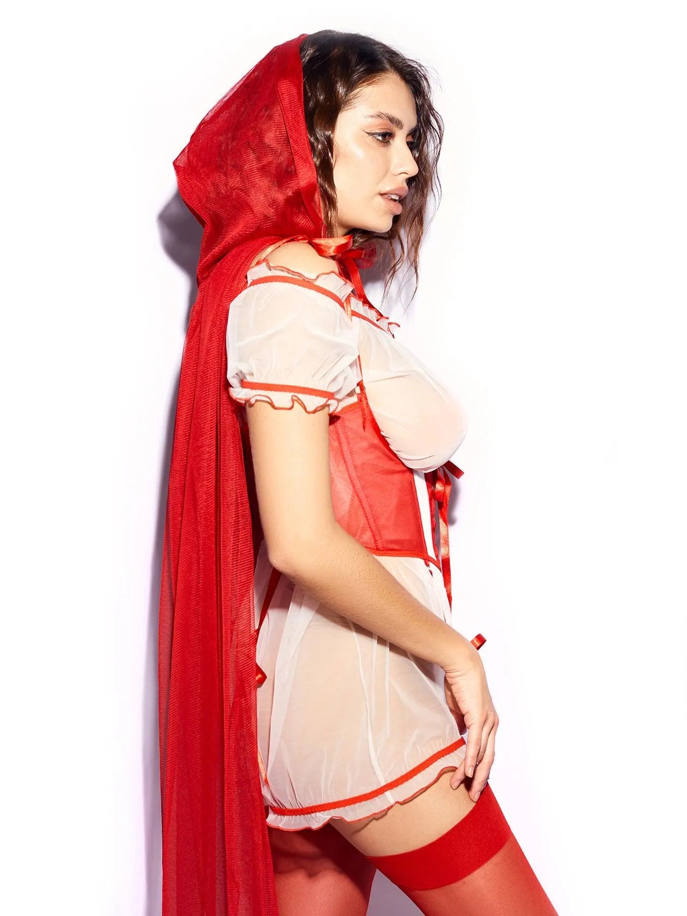 Red Riding Hood Role-playing Lingerie Set