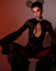 Retro Mouse Role-playing Lingerie Set