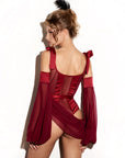 Red Elegance Lingerie Set
