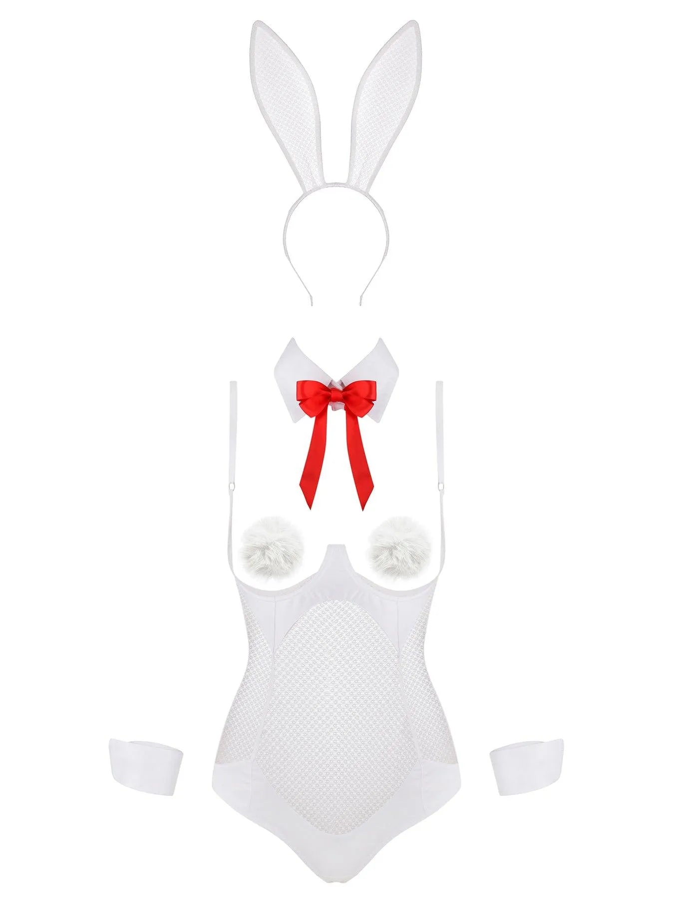 Playful Bunny Role-playing Lingerie Set
