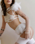 ROLE-PLAYING LINGERIE SET "WHITE ANGEL"