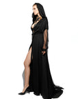 Freemason Lady Robe red and black colors
