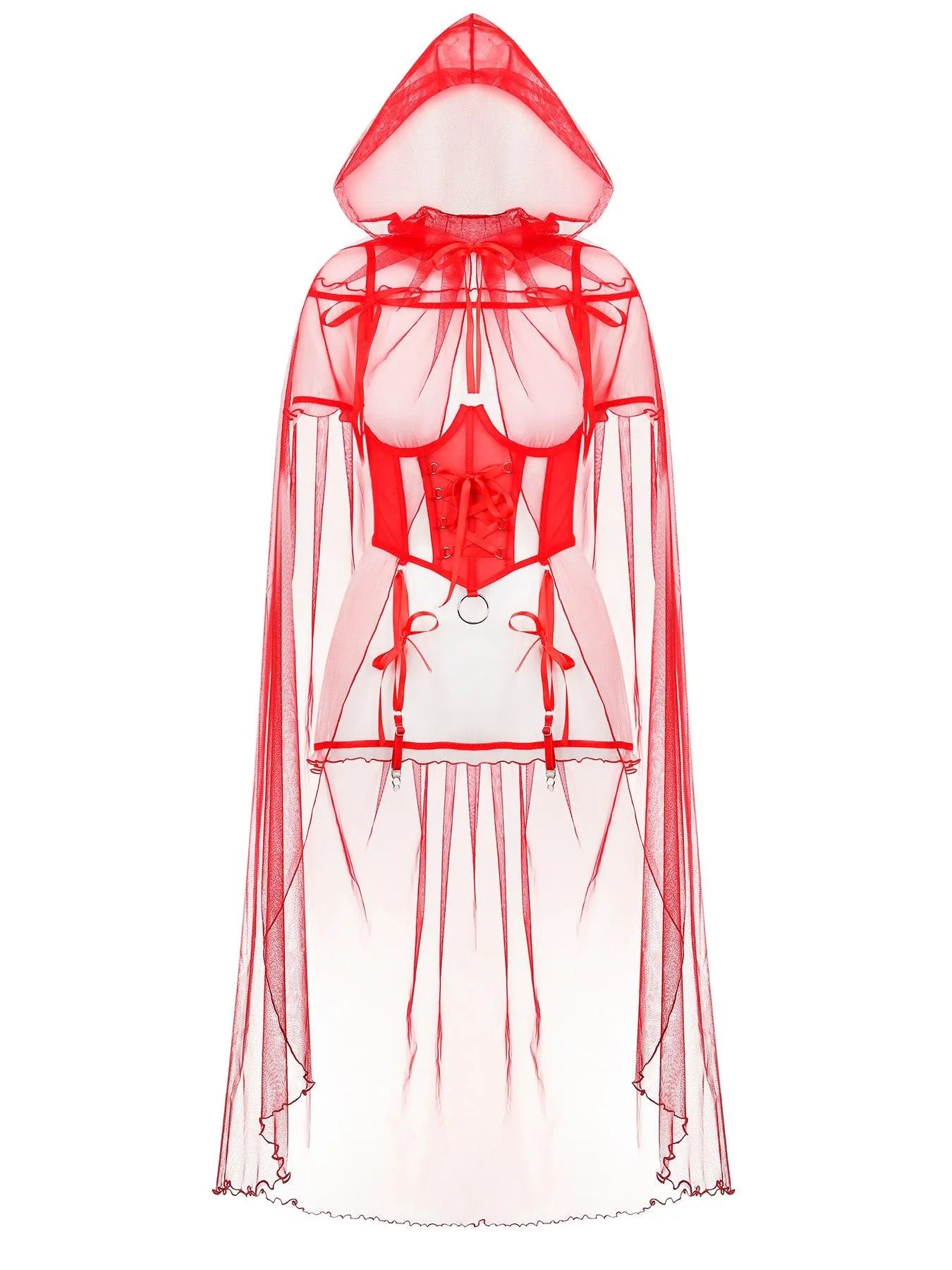 Red Riding Hood Role-playing Lingerie Set