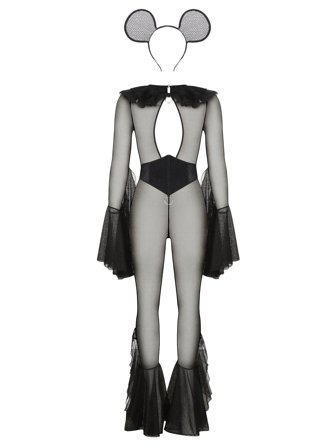 Retro Mouse Role-playing Lingerie Set