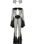 Retro Mouse Role-playing Lingerie Set