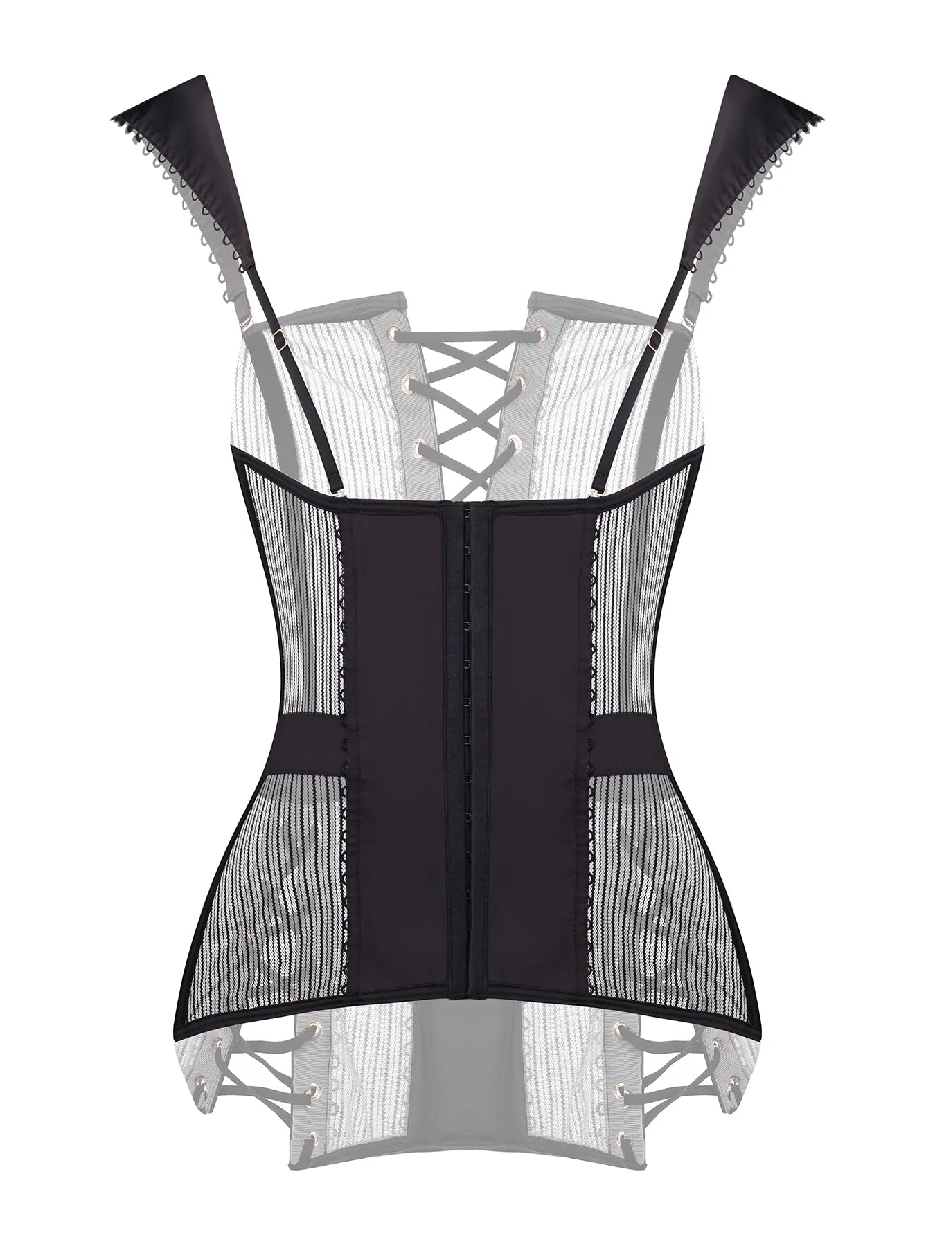 Obsidian grace corset