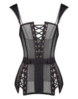 Obsidian grace corset