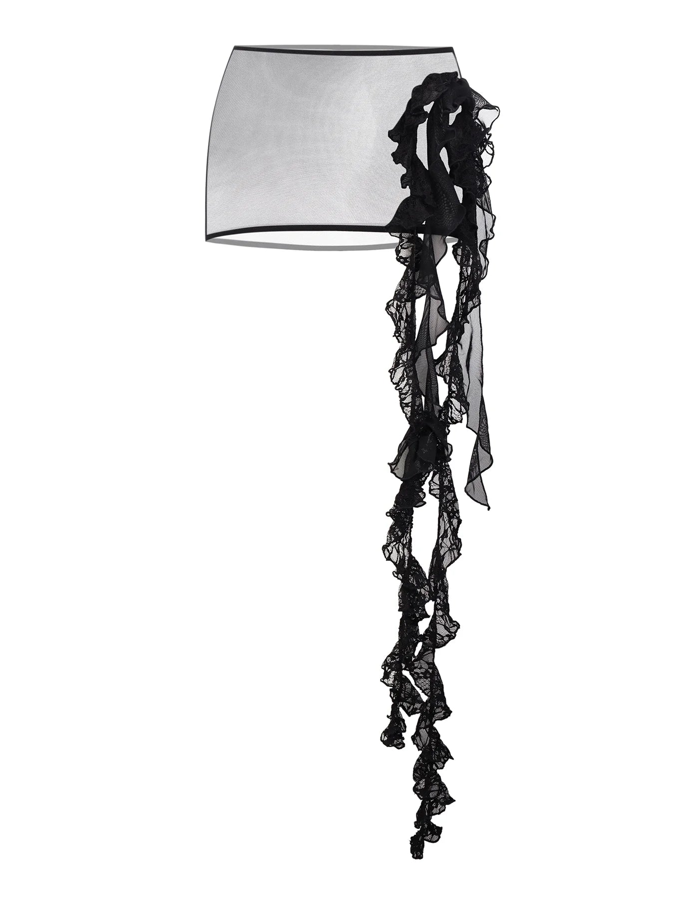 Noir enigma skirt