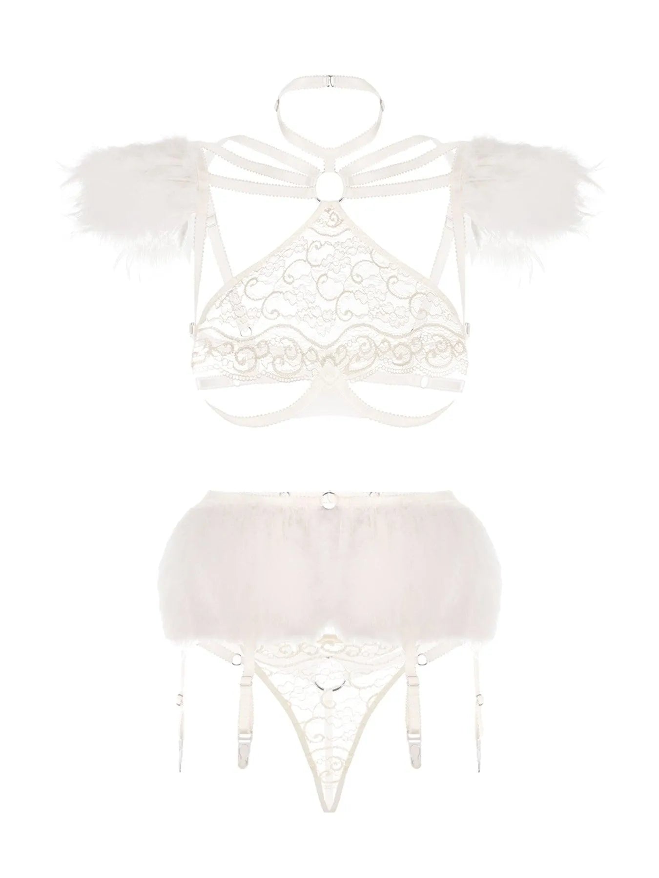 ROLE-PLAYING LINGERIE SET &quot;WHITE ANGEL&quot;