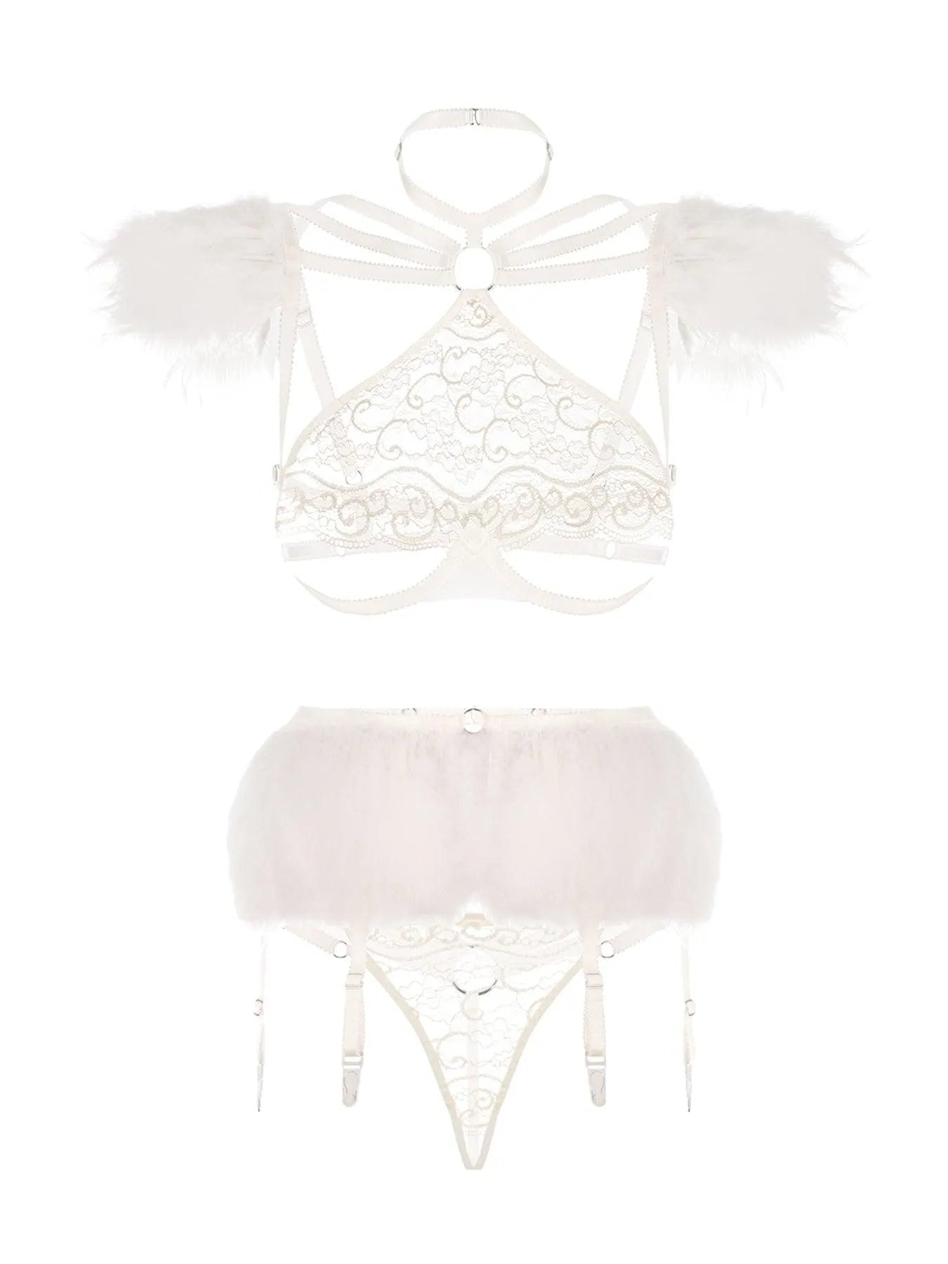 White Angel Lingerie Set