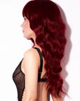 Wig Water Wave Red