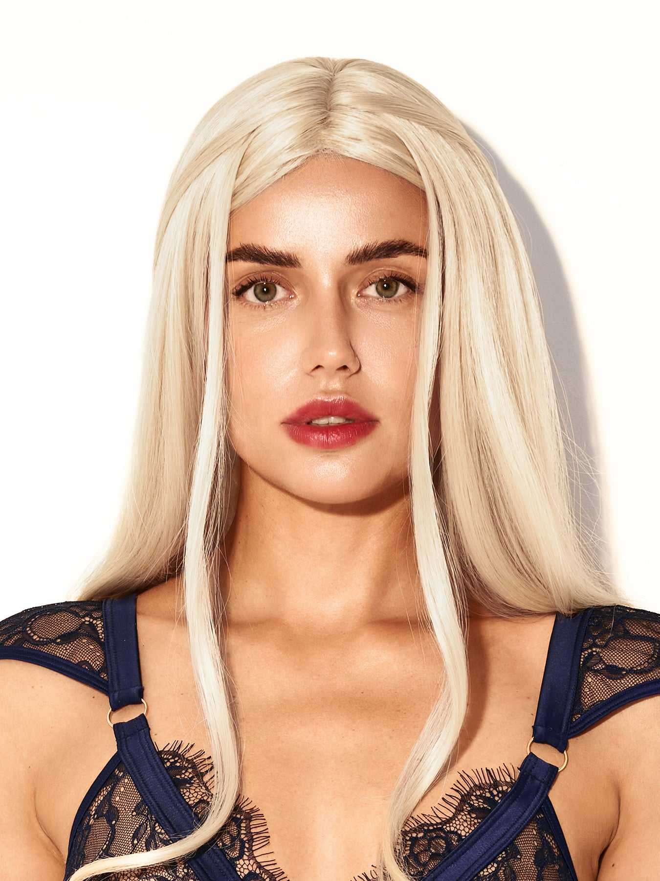 White Wavy Wig