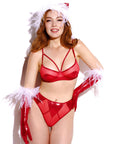 Crimson Charm High Gloves - baedstories