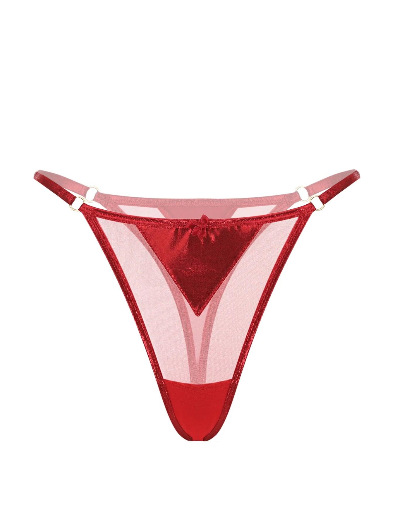 Rouge Red Delight Panties - baedstories