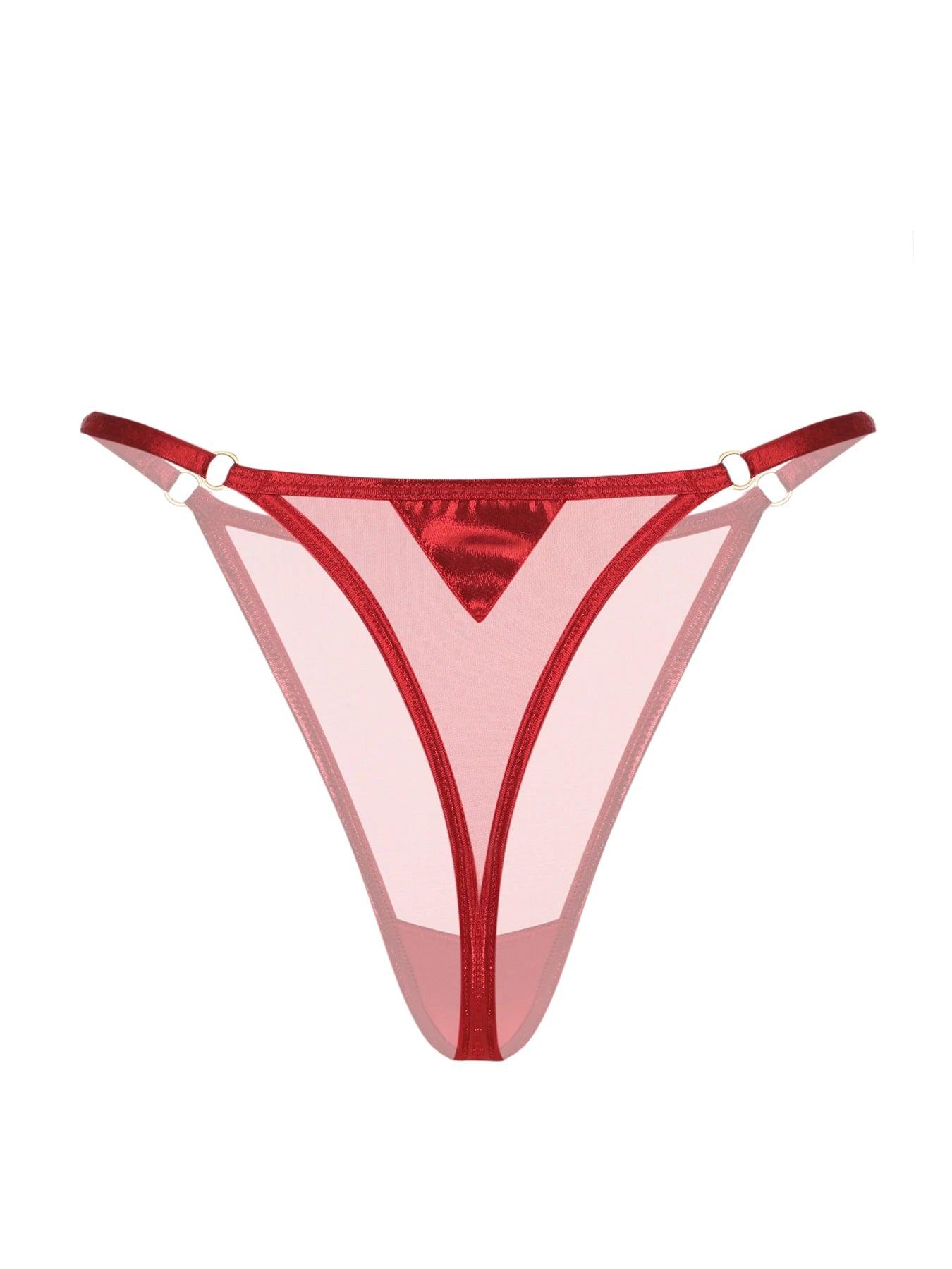 Rouge Red Delight Panties - baedstories