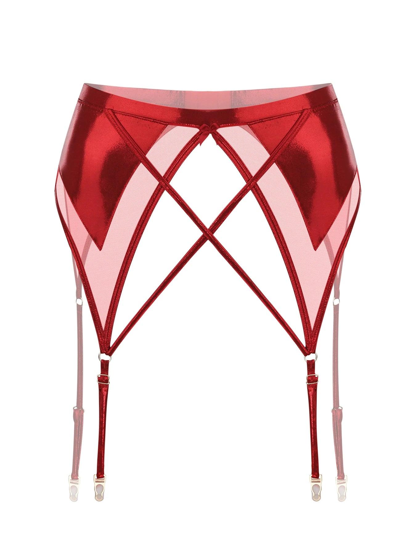 Rouge Red Delight Suspender - baedstories