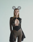 Retro Mouse Role-playing Lingerie Set