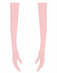 Long gloves pink
