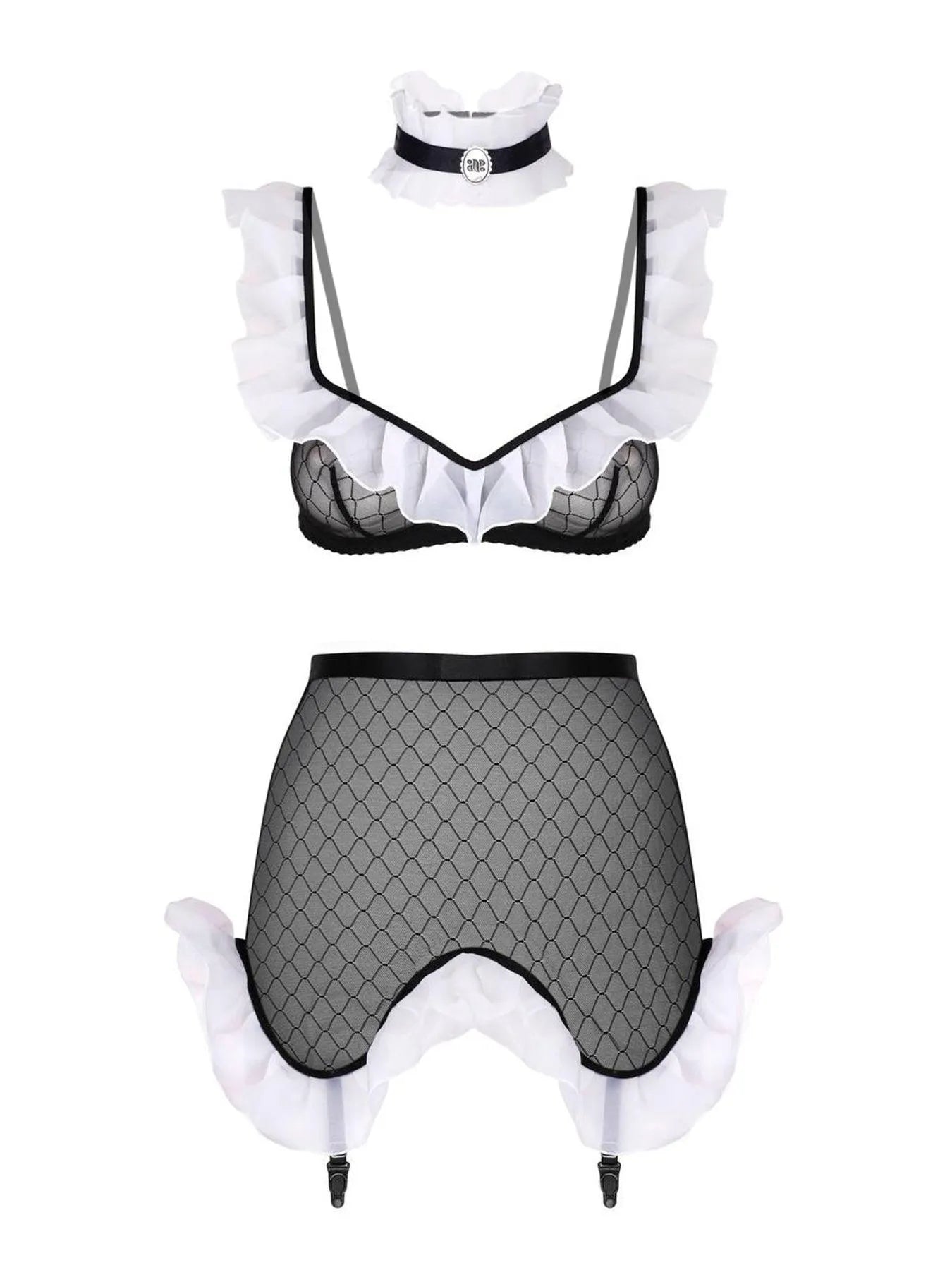 ROLE-PLAYING LINGERIE SET &quot;FRENCH MAID&quot;