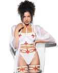 ROLE-PLAYING LINGERIE SET "SENSUAL NURSE"