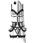 LINGERIE SET WITH HARNESSES "EMPRESS"