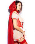 ROLE-PLAYING LINGERIE SET "RED RIDING HOOD"
