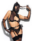 ROLE-PLAYING LINGERIE SET "SPIDER LADY"