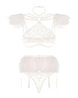 ROLE-PLAYING LINGERIE SET "WHITE ANGEL"