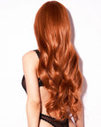 Orange Wavy Wig