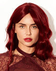 Red Water Wave Wig