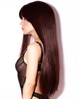 Wig Long Straight Brown