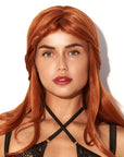 Orange Wavy Wig