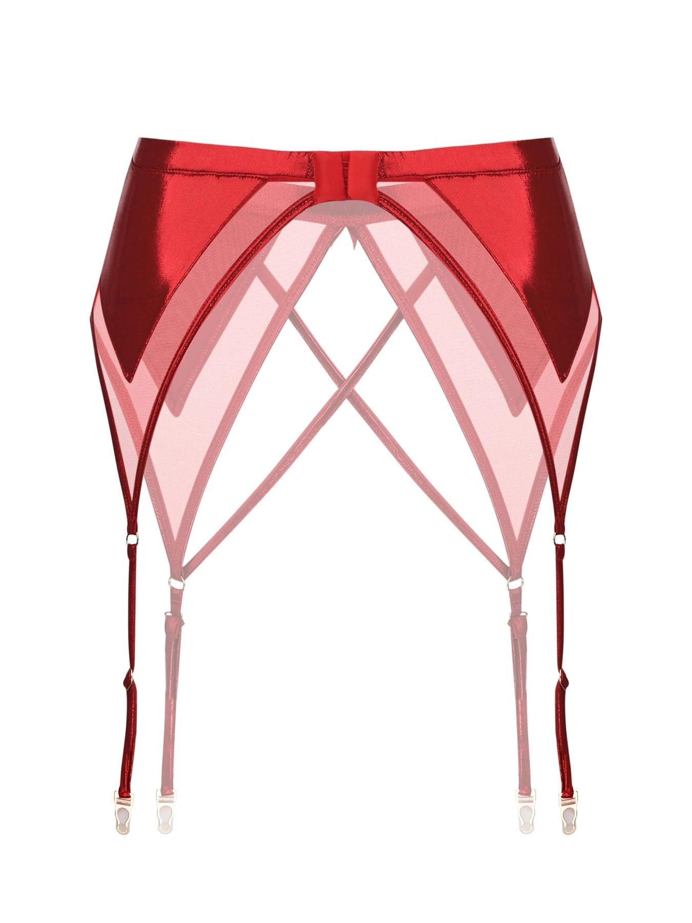 Rouge Red Delight Suspender - baedstories